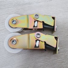 2 x Replacement Wheel For Bottom Rolling Wardrobe Sliding Doors BNL10 - Free P&P