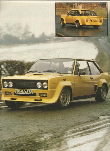 Fiat 131 rally original - rally,
