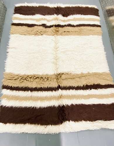 Flokati natural brown cream - flokati,