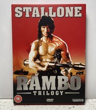 Stallone Rambo trilogy DVD