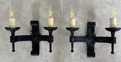 Pair mediaeval style double