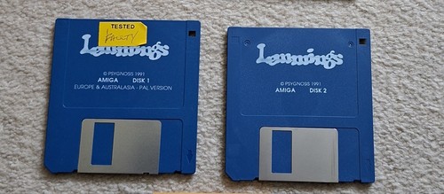 Lemmings commodore amiga - ,