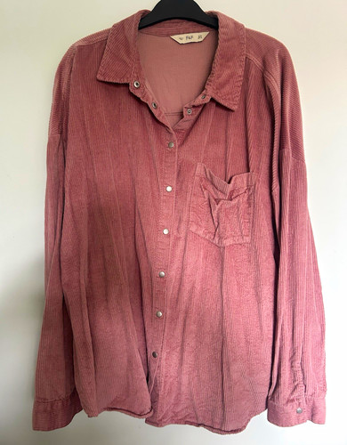 Pink cotton corduroy - f&f,