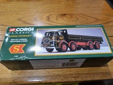 Corgi Toys Eddie Stobart 8 Wheel Dropside Lorry Limited Edition 11001 ERF KV