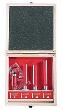 4PC TCT KITCHEN ROUTER WORKTOP BIT SET TOOLS KIT CUTTER LAMINATE WORKTOP