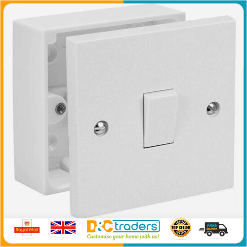 Single wall light switch - single,
