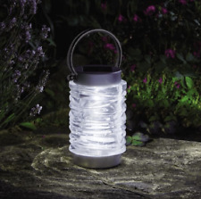 Smart Solar Wave Lantern Stainless Steel