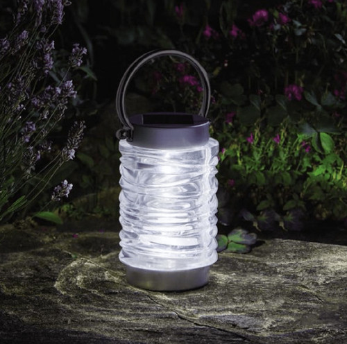 Smart solar wave lantern - wave,