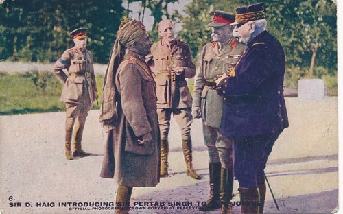 Postcard military wwi - military,