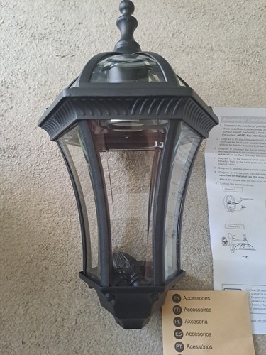 Stunning glass lantern - glass,