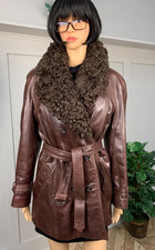 VINTAGE 1970S BROWN LEATHER