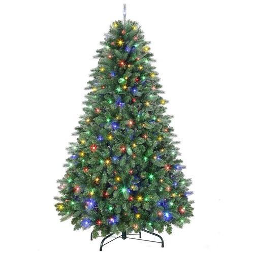 6ft pre lit artificial - pre-lit,