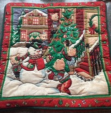 Quilted IKEA Christmas Zipped