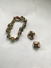 ladies ear rings and bracelet