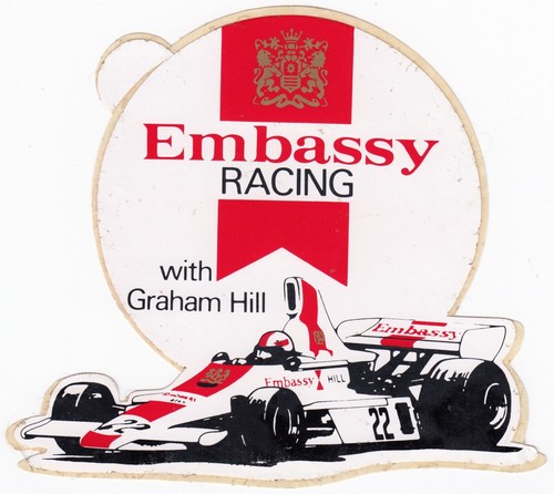 Embassy racing graham hill - graham, f1