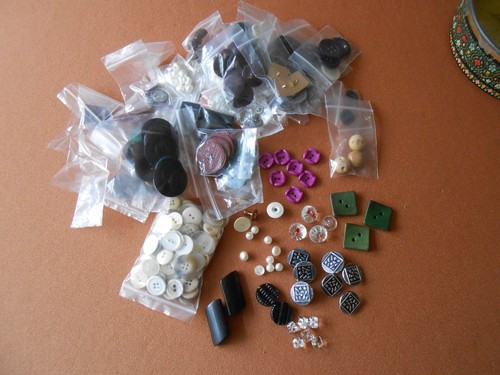 Vintage tin buttons for - of,