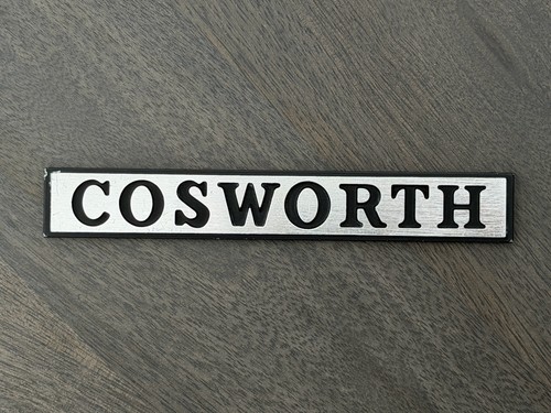 Rare genuine cosworth badge - cosworth,