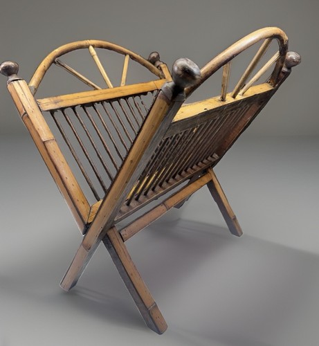 Vintage folding bamboo - folding,