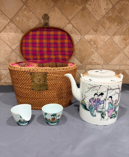 Vtg woven wicker - vtg,