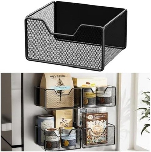 Magnetic basket organizer - basket,