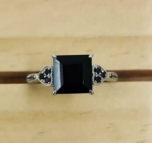 5ct princess cut black - princess,