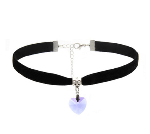 Black velvet ribbon - ribbon, choker