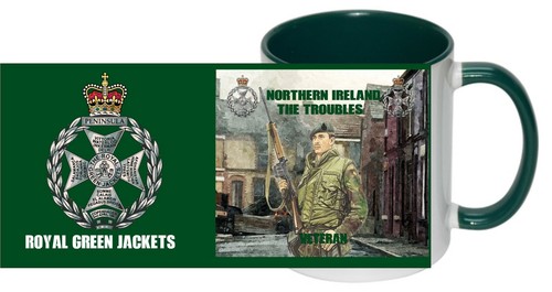 Royal green jackets - green, mug