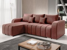 L-Shaped Sofa Bed with Storage