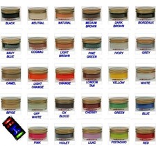 Leather colour cream - leather,