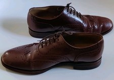 Loake Leather Brogues Brown Shoes UK Size  7 Quality Shoes 