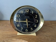 Vintage Big Ben Repeater Westclox Wind Up Alarm Clock Spares Or Repairs