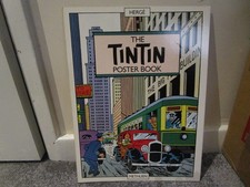 The tintin poster book card - tintin,