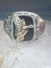 Black Hills Gold ring goose