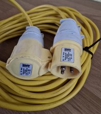 110v Extension Cable 14 Metre (aprox) 16Amp 100- 130v   IP44 rated