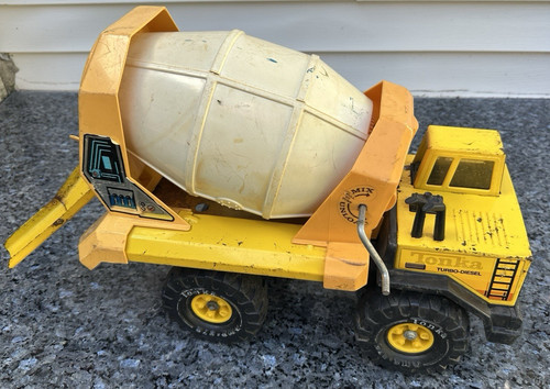 Tonka cement mixer - cement,