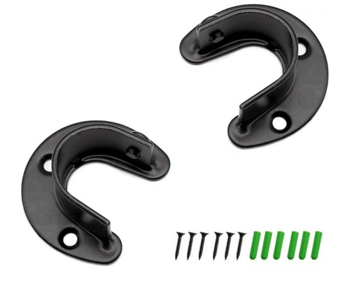 Wardrobe rail hanger - rail, flange