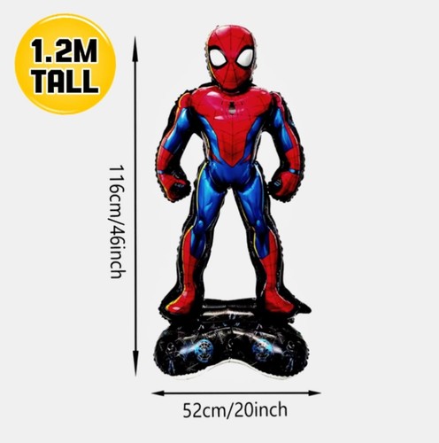 Spiderman balloon standing - balloon,