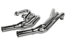 Exhaust manifold header for