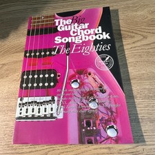 The Big Guitar Chord Songbook: The Eighties by Various authors Paperback Book