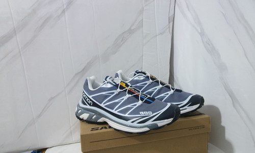 Salomon blue white - blue, black