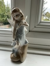 Porcelain Fairy Ornament Statue Figurine Home Decor