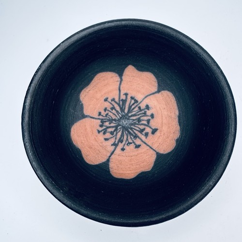 Studio pottery bowl signed mel - bowl,