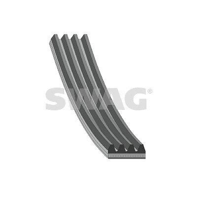 Swag 8780 ribbed belt - 8780,