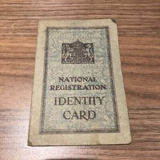 National Registration Identity Card to William Snell, dated 1951
