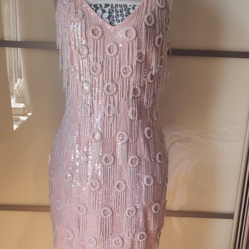 Biba blush sequin beaded - biba,