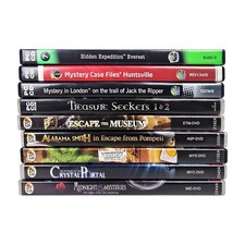 9x Hidden Object Click & Play PC Game Bundle Mystery Big Fish Puzzle Mystery