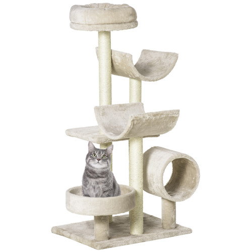 Pawhut multi level large cat - pawhut,