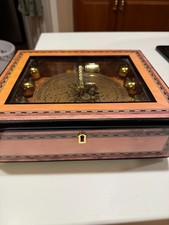 Vintage Mr. Christmas Grand Bell Symphonium Music Box 1 DISK NO PLUG UNTESTED