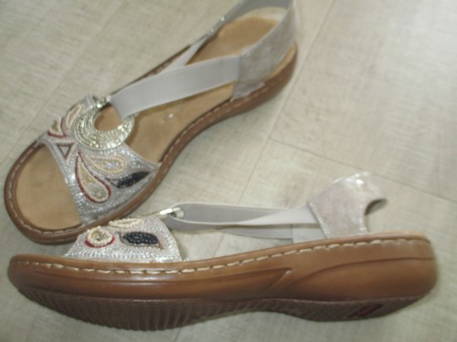 New rieker embellished sandals - new,