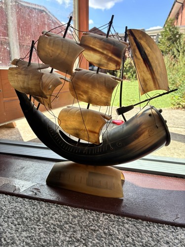 Vintage buffalo horn - vintage,